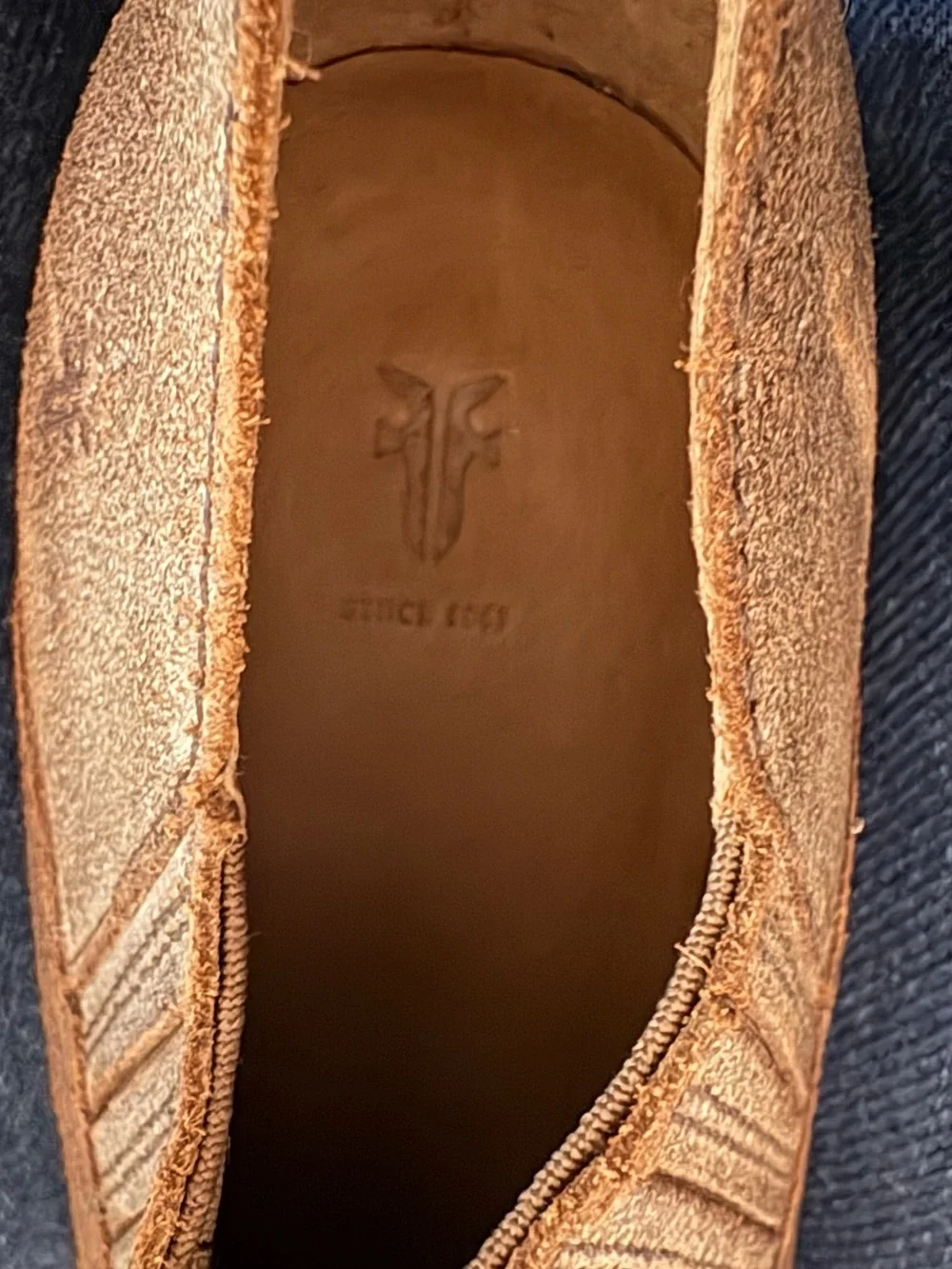 FRYE, Brown Western-Style Women's Heeled Ankle Booties